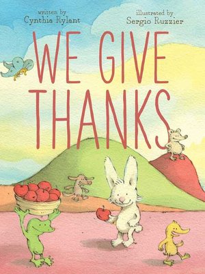 We Give Thanks - ebook